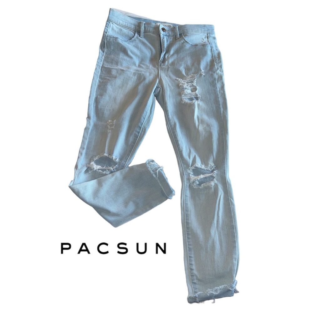 Pacsun Light Wash Ankle Jegging Jeans